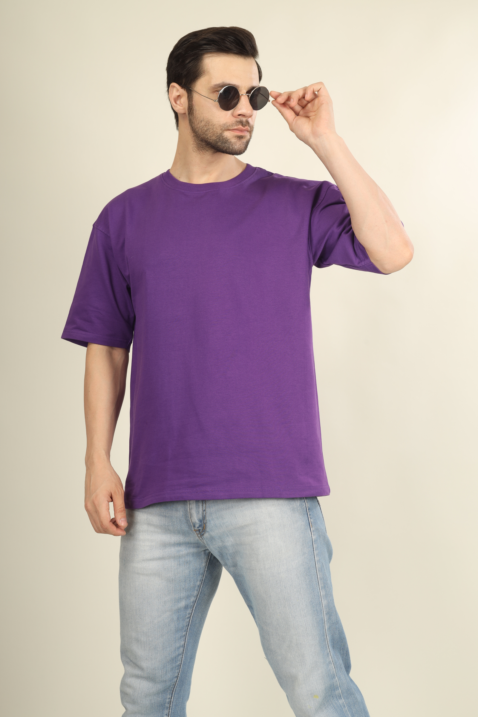 French Terry Cotton 240Gsm-Unisex Oversized T-shirt