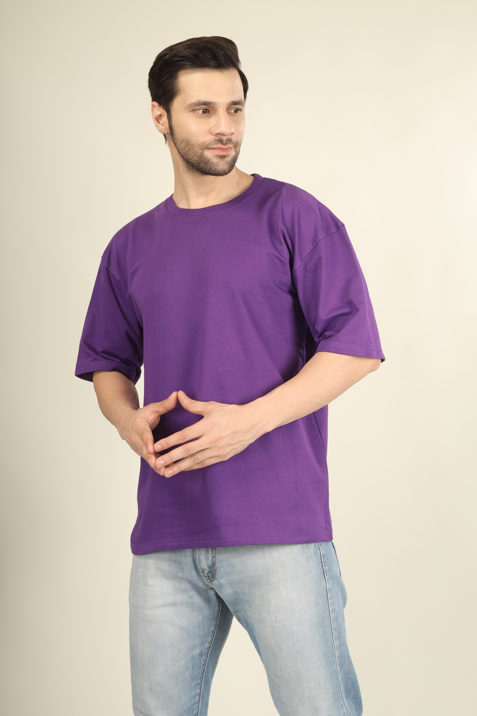 French Terry Cotton 240Gsm-Unisex Oversized T-shirt