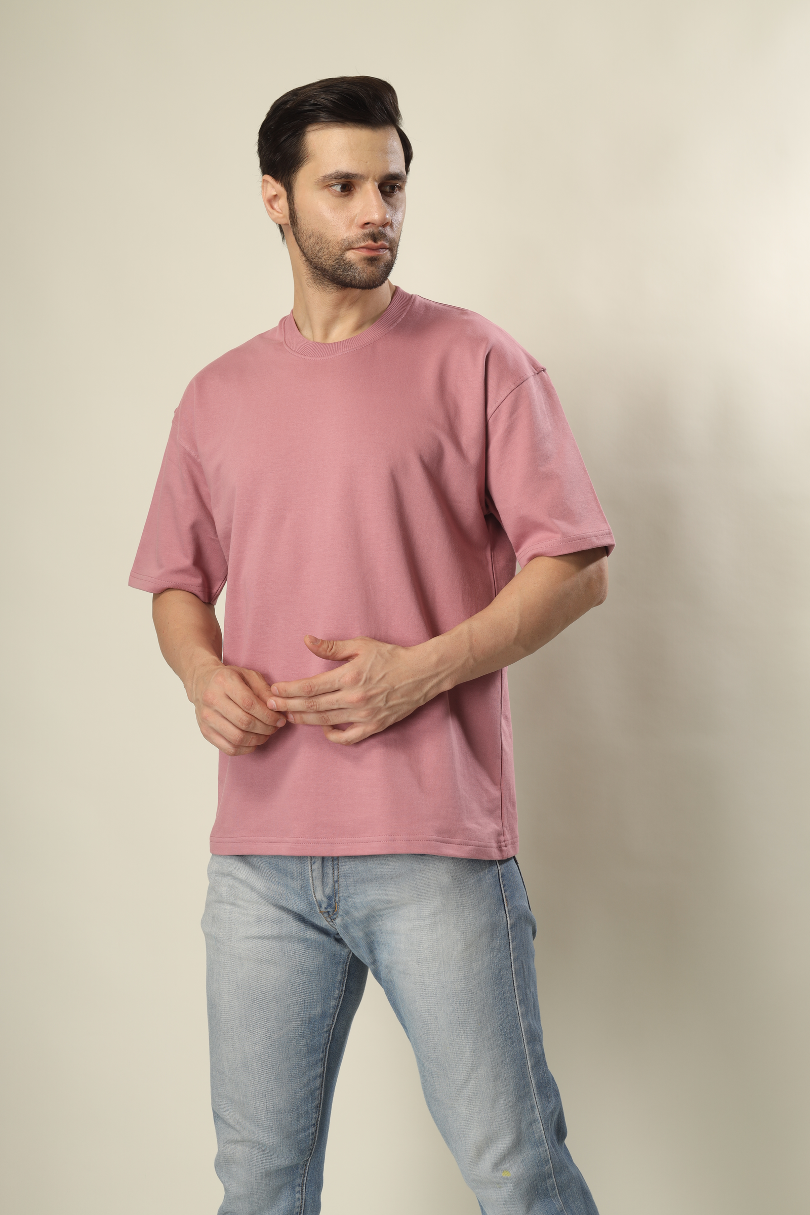 French Terry Cotton 240Gsm-Unisex Oversized T-shirt