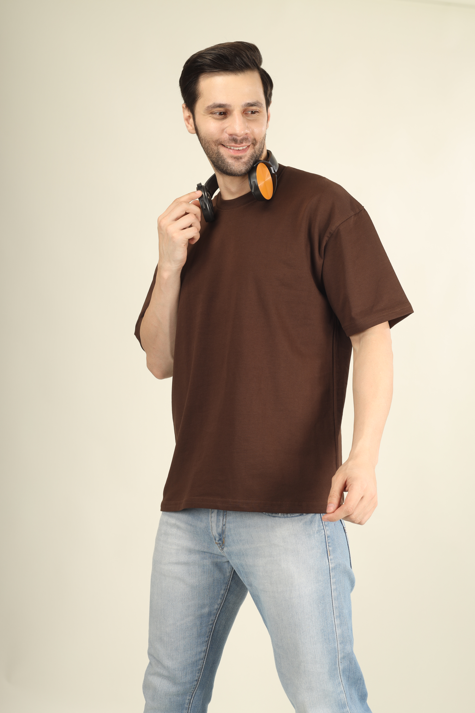 French Terry Cotton 240Gsm-Unisex Oversized T-shirt