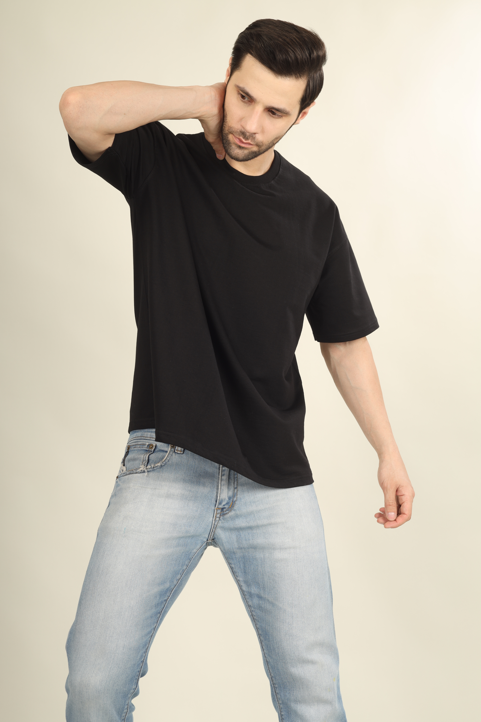 French Terry Cotton 240Gsm-Unisex Oversized T-shirt