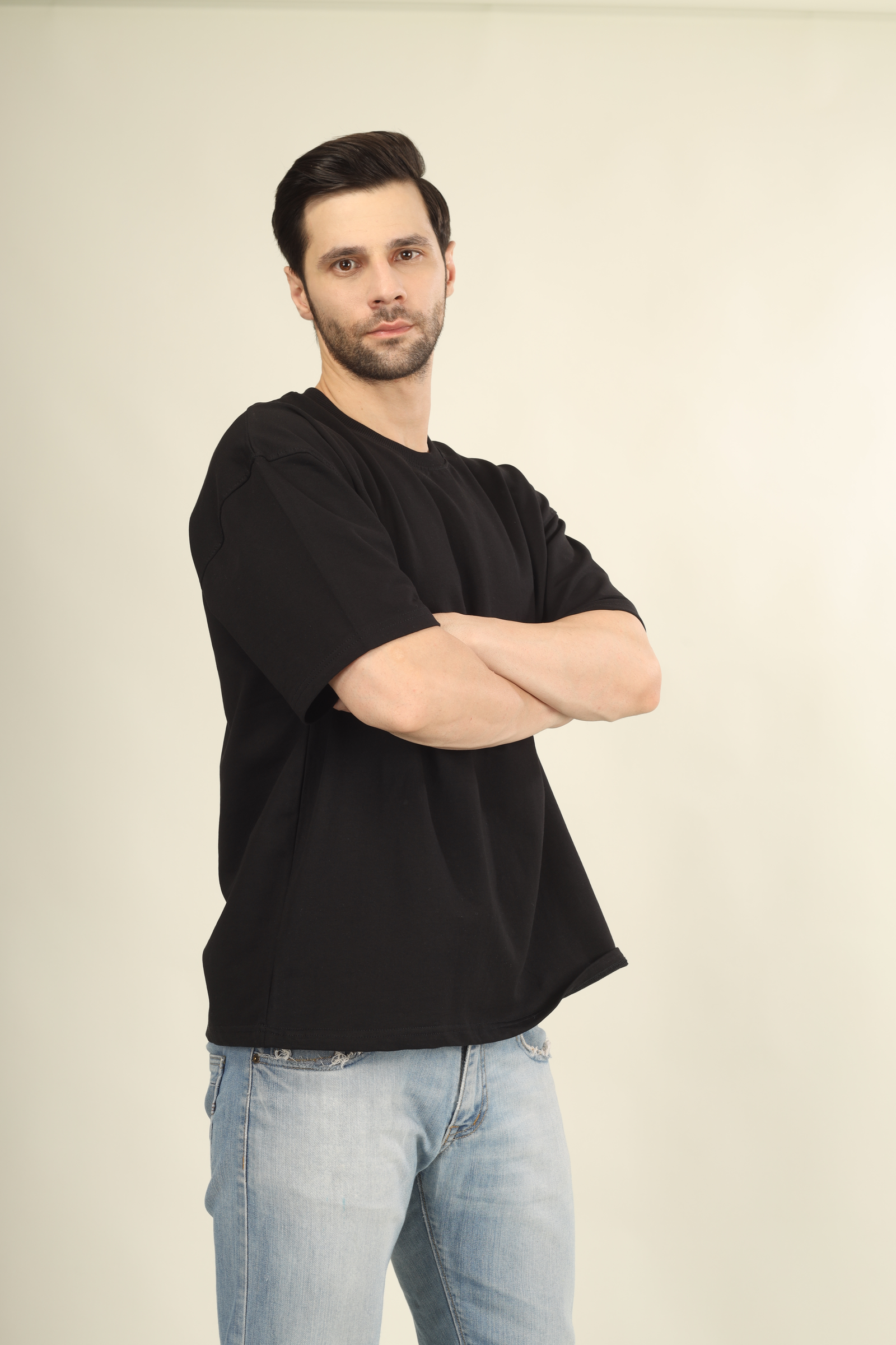 French Terry Cotton 240Gsm-Unisex Oversized T-shirt
