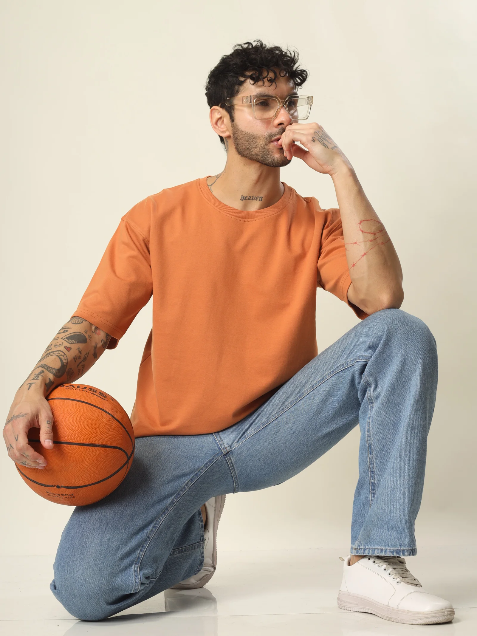 French Terry Cotton 240Gsm-Unisex Oversized T-shirt