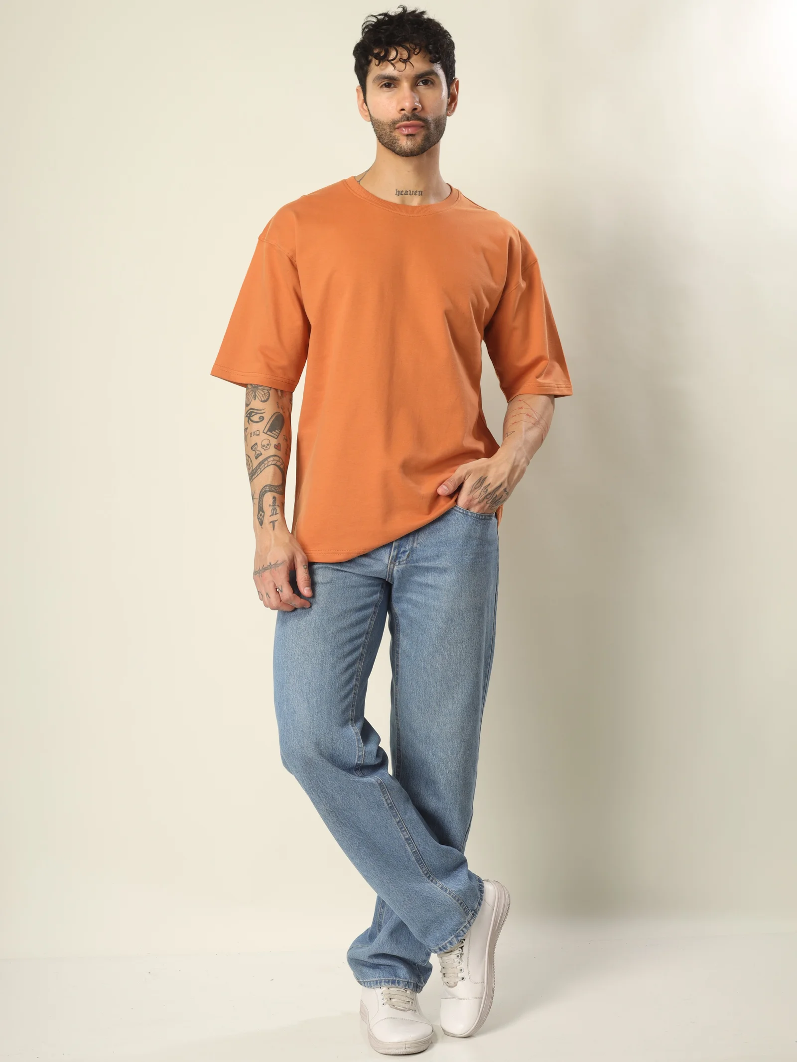 French Terry Cotton 240Gsm-Unisex Oversized T-shirt