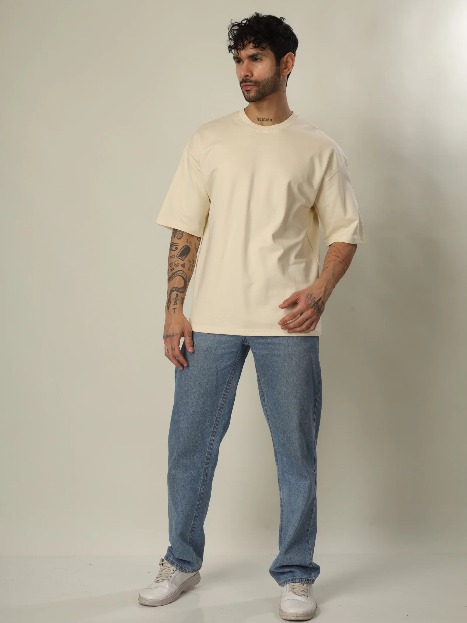 French Terry Cotton 240Gsm-Unisex Oversized T-shirt