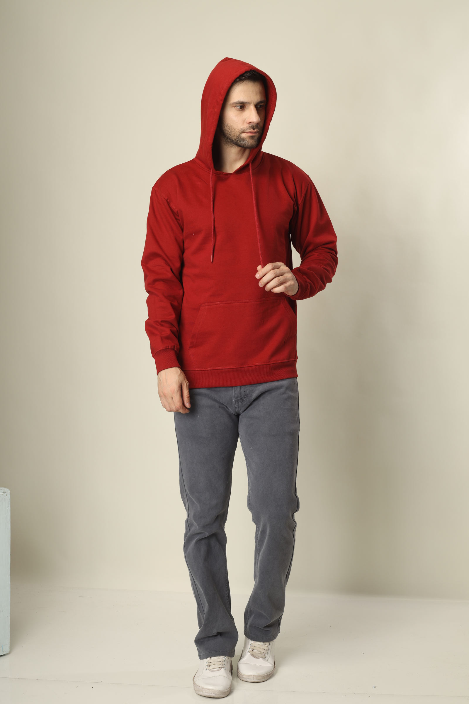 Cotton Hoodies-Unisex !! 300-Gsm French Terry Raising