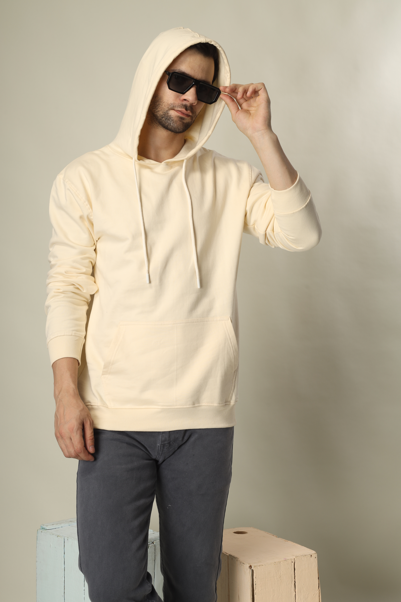 Cotton Hoodies-Unisex!! 300Gsm French Terry Raising