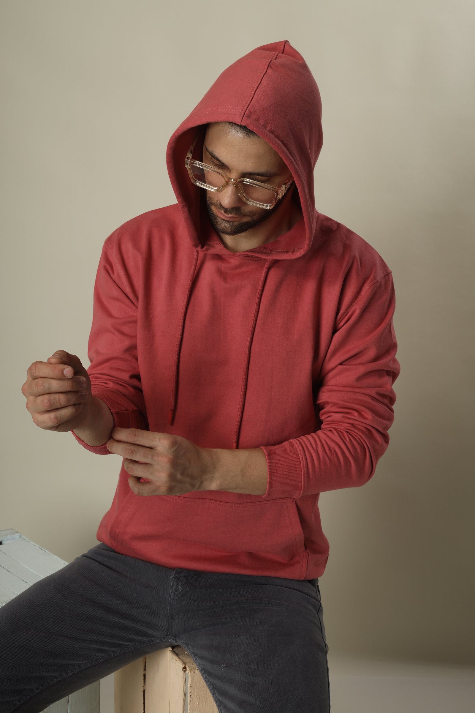 Cotton Hoodies-Unisex!! 300Gsm French Terry Raising