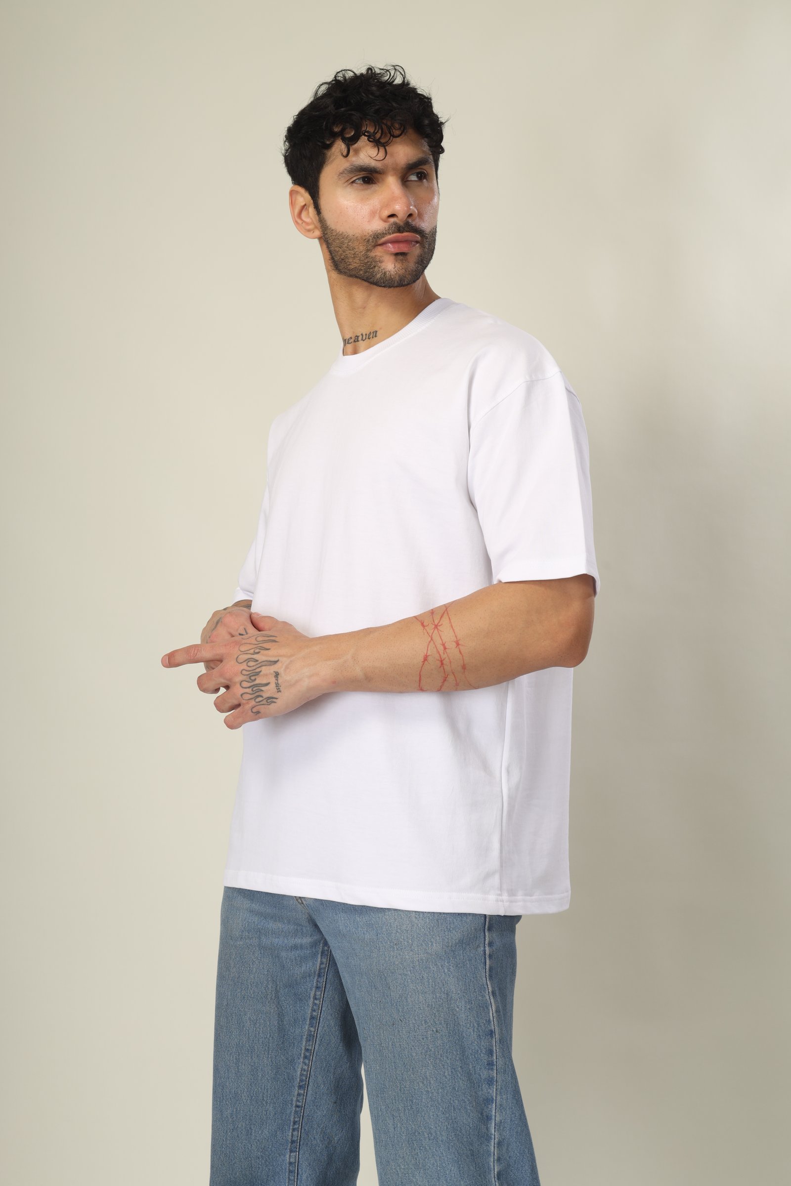 French Terry Cotton 240Gsm-Unisex Oversized T-shirt