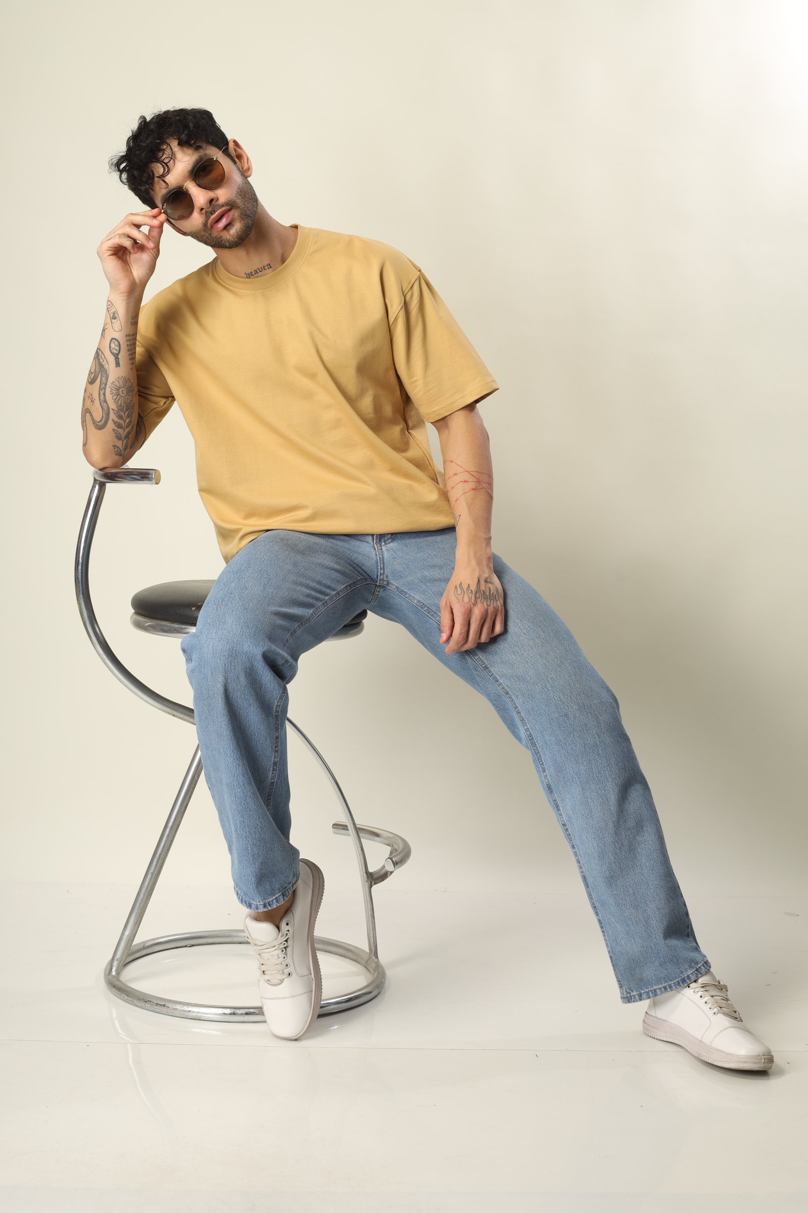 French Terry Cotton 240Gsm-Unisex Oversized T-shirt