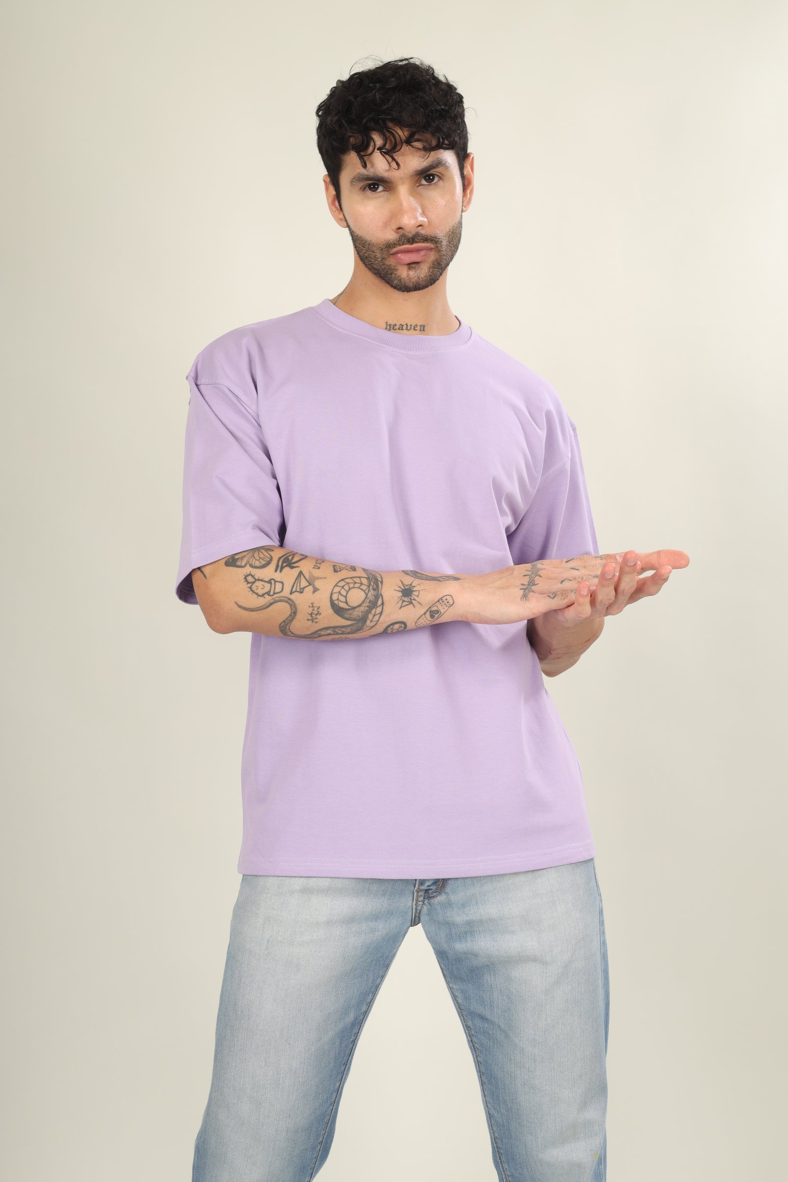 French Terry Cotton 240Gsm-Unisex Oversized T-shirt
