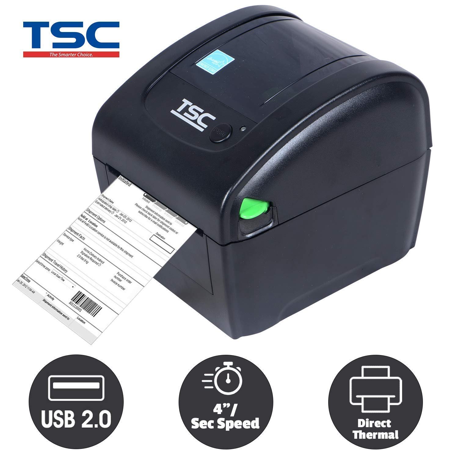 TSC Barcode Shipping Label